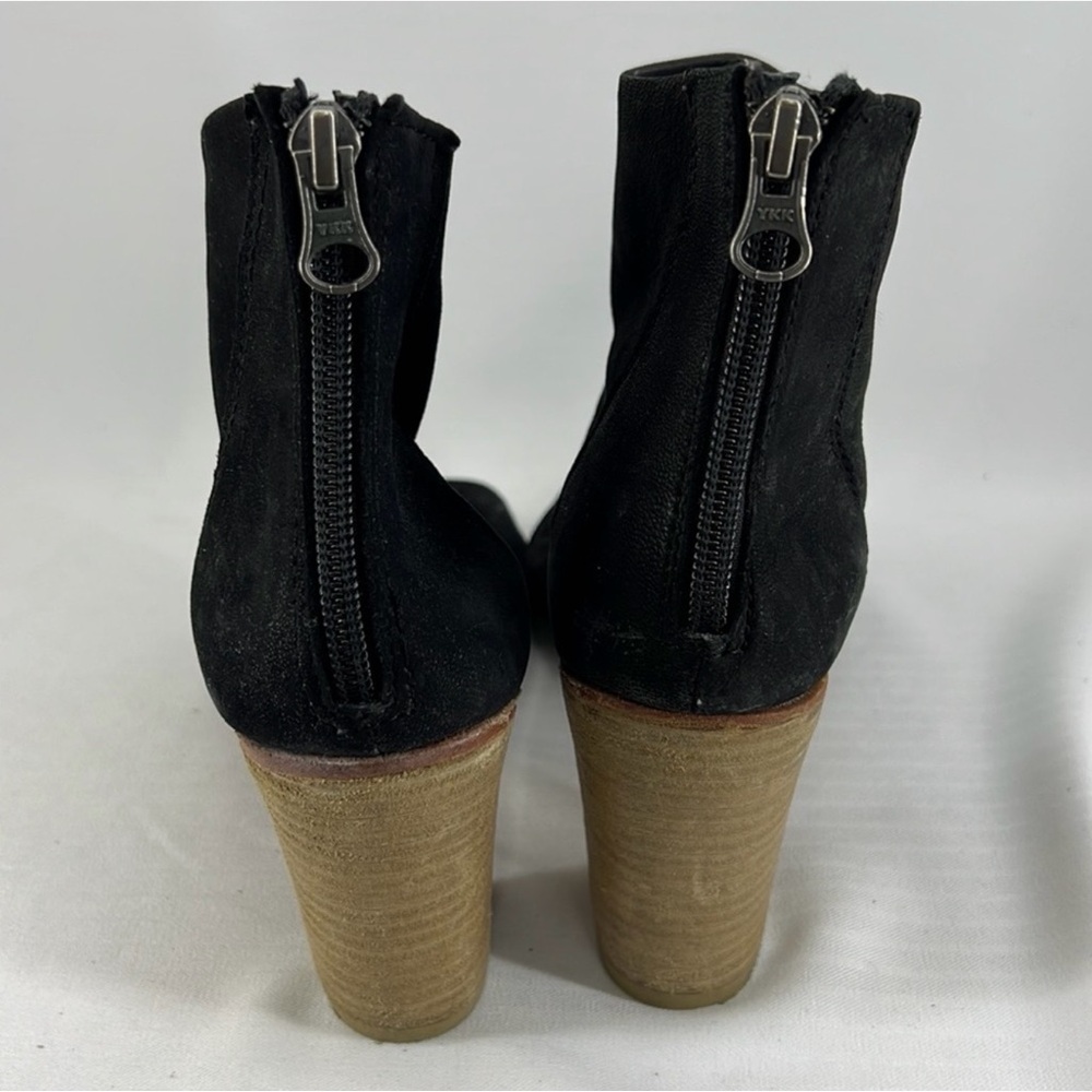 Free People Black Open-Toe Ankle Booties - Picture 6 of 10
